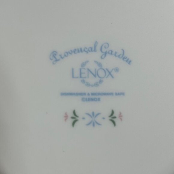 Lenox Provencal Garden Rooster Plate 9.5" Scalloped Edge Porcelain - Picture 3 of 4